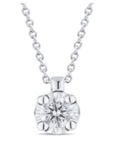 Necklace VP Gioielli Woman VP select in Gold Diamante 0.15 Ct COOR-138-73 - COOR-138-73